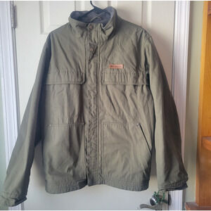 Men’s Columbia Canvas Jacket LINED, LARGE